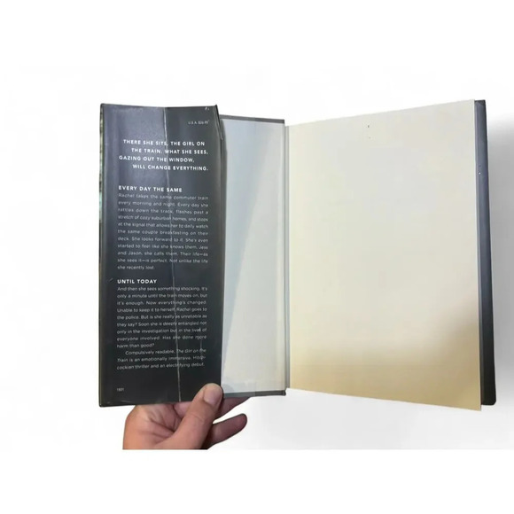 The Girl on the Train By Paula Hawkins: A Novel Hardcover - Picture 8 of 8